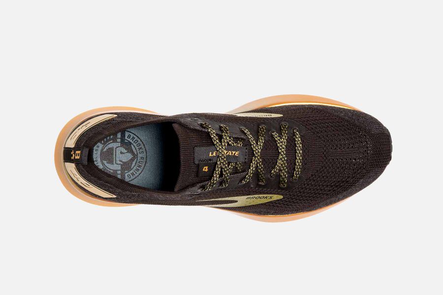 Brooks Levitate 4 Road Running Shoes Womens - Black/Gold - JOBLF-9253